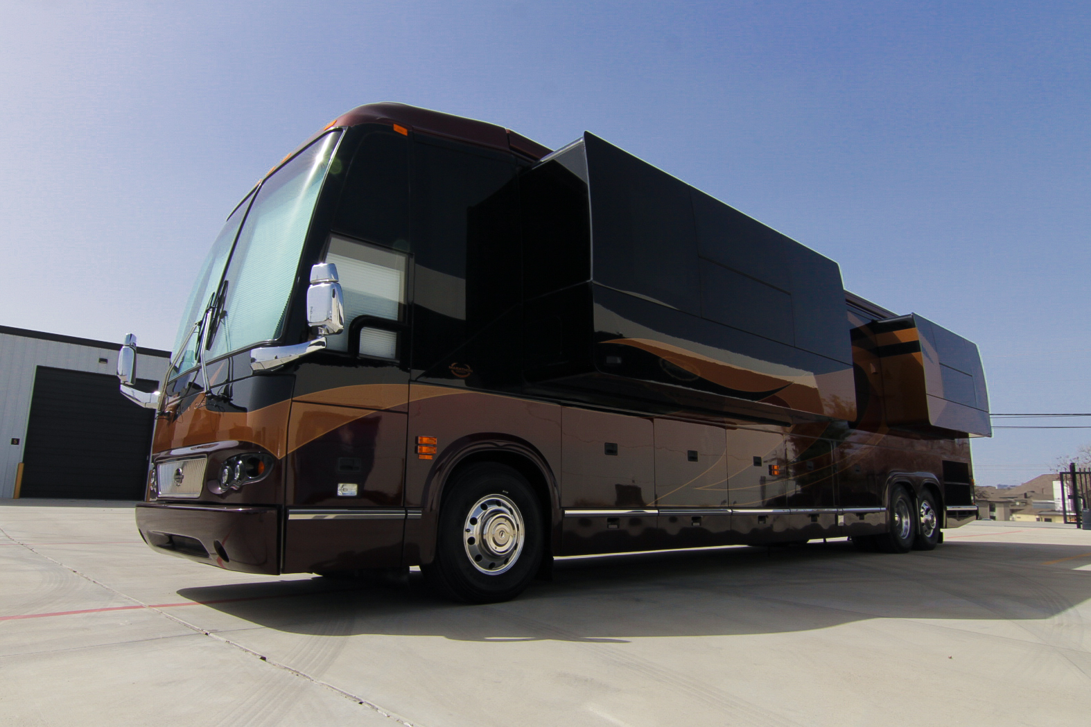2008 Prevost Marathon H3-45 Quad Slide